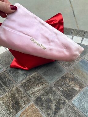 Christian Dior Silk Pouch